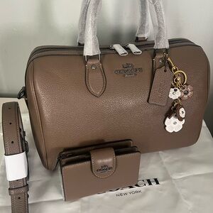COACH Rowan Large Satchel And Wallet